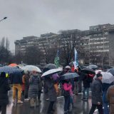 Protest protiv akvarijuma na Ušću, građani blokirali Bulevar Nikole Tesle i rušili ograde 2
