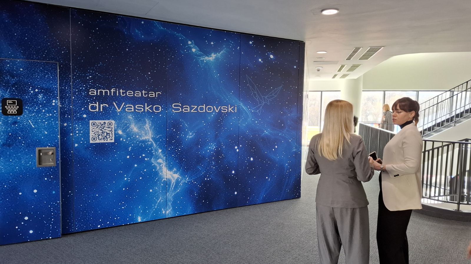 Amfiteatar Instituta BioSens u Novom Sadu dobio ime po naučniku Vasku Sazdovskom, poginulom u padu nadstrešnice 2