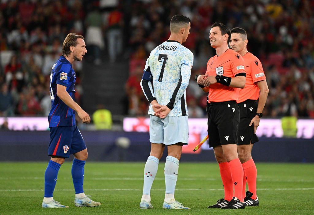 Luka Modrić i Kristijano Ronaldo