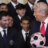 Lionel Mesi i Donald Tramp