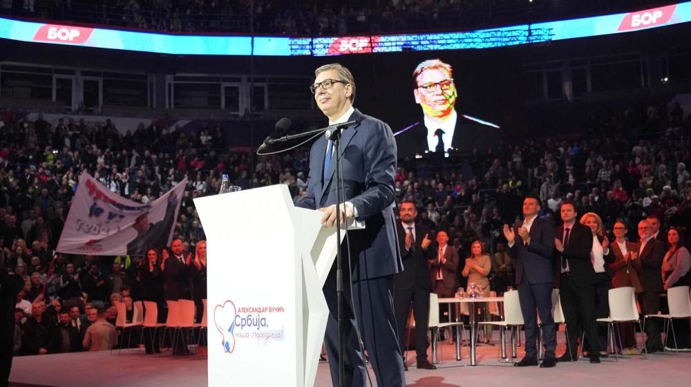 Ruski mediji o Vučiću i mitingu SNS-a: "Srpska vojska trenutno najmoćnija u istoriji zemlje" 1