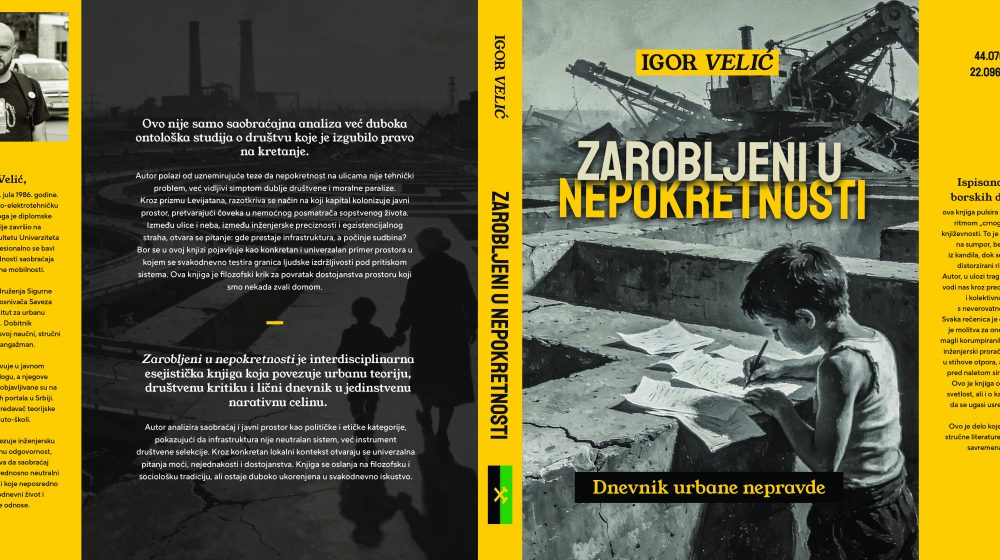 Promocija i besplatna podela knjige „Zarobljeni u nepokretnosti: Dnevnik urbane nepravde” u Boru 1