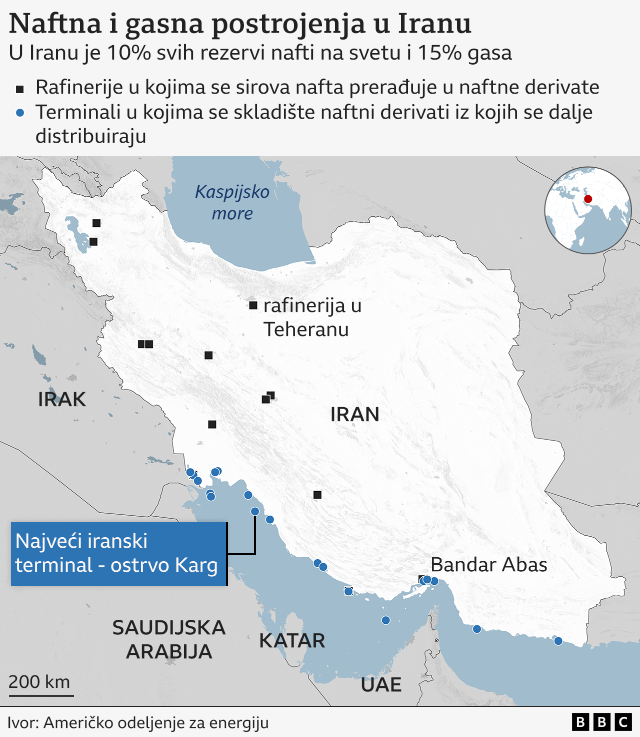 iranska naftna i gasna postrojenja