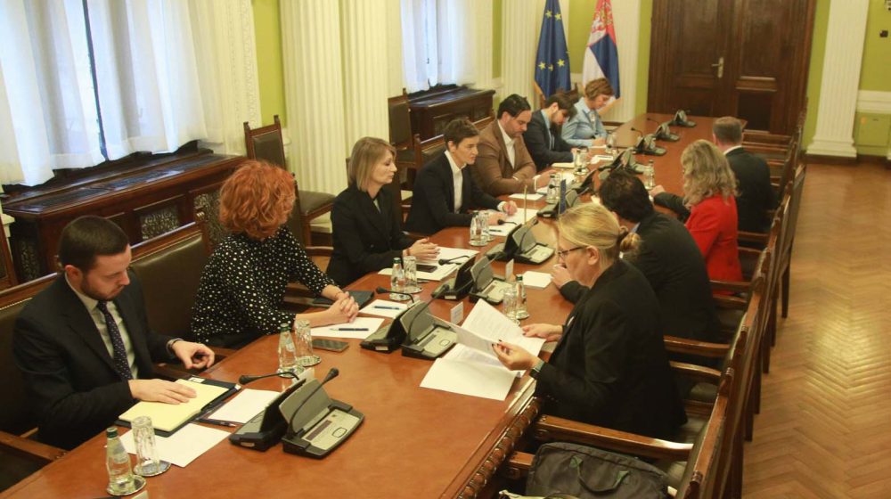 Brnabić sa delegacijom Saveta Evrope o izbornom procesu i poverenju u rad institucija 1