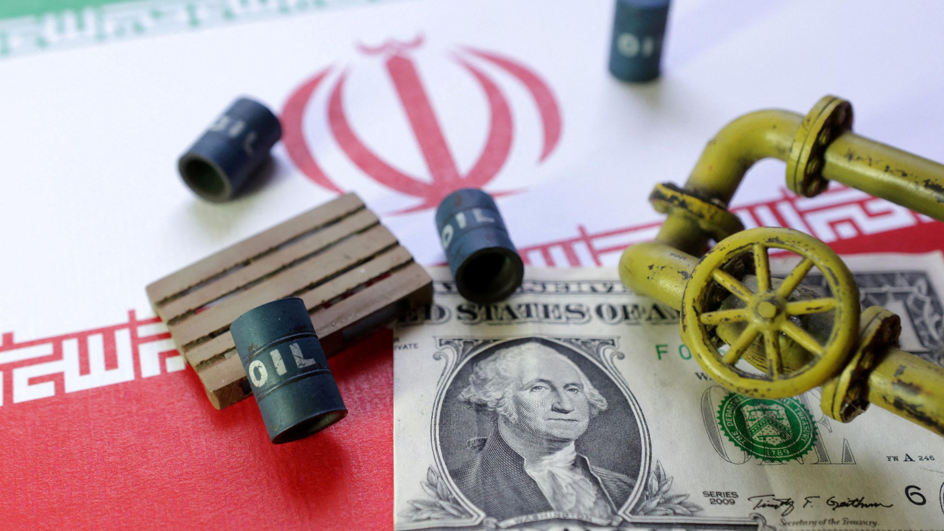 Iran odbio Trampov mirovni plan, Amerika šalje kopnene trupe na Bliski Istok 2 ilustracija zastava irana, američkog dolara i burića sa naftom