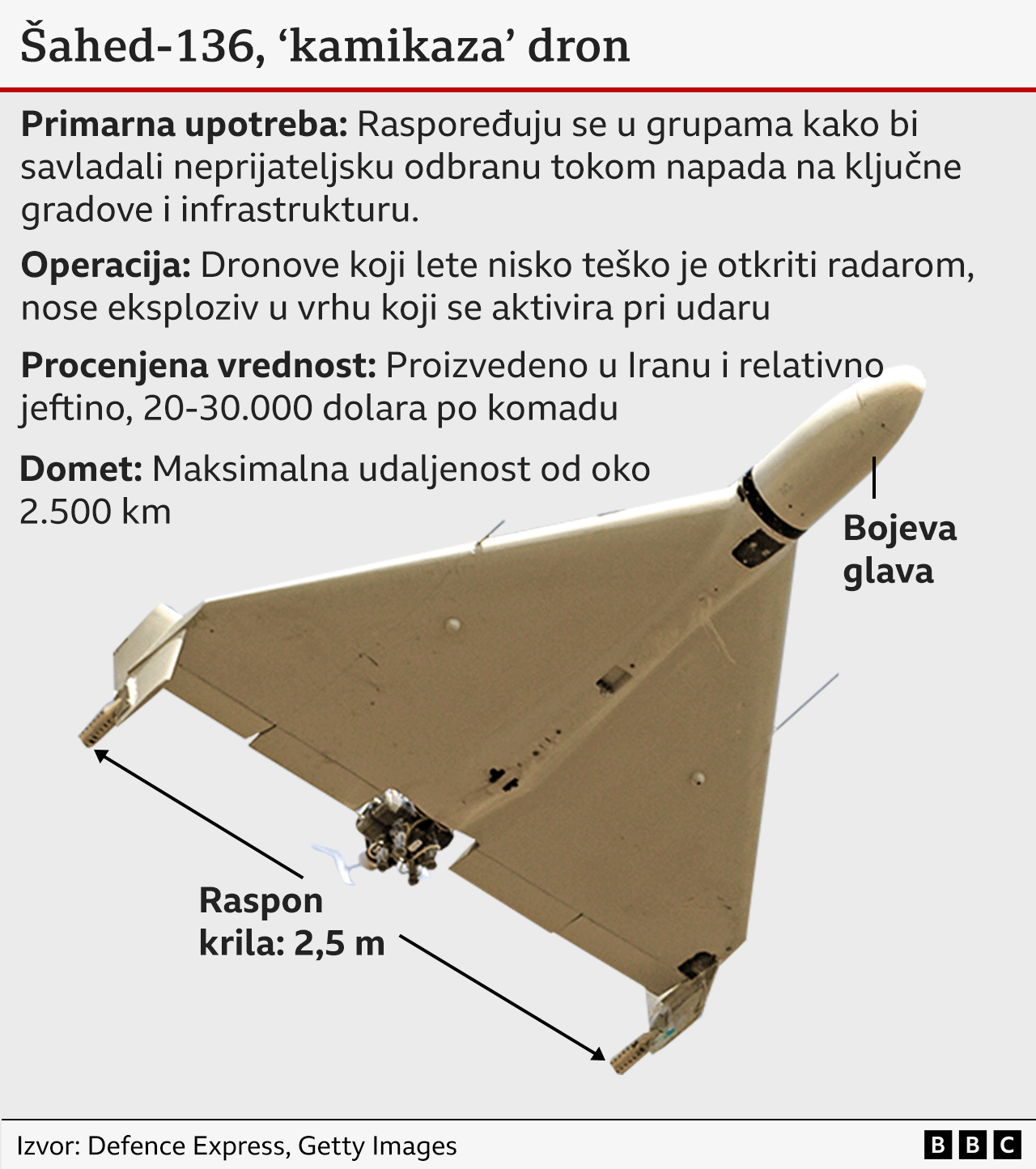iranski dronovi šahed
