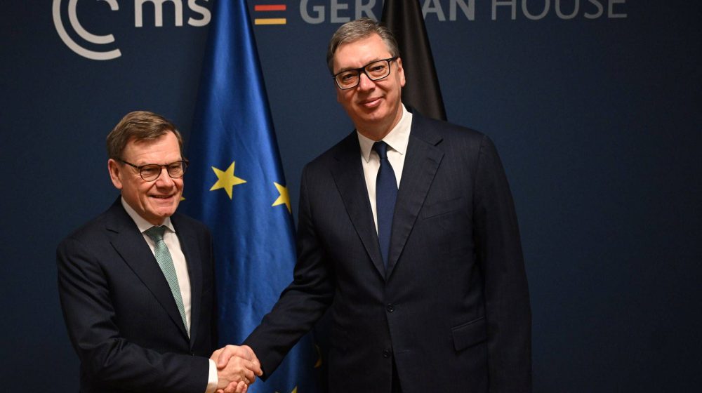 Johan Vadeful i Aleksandar Vučić