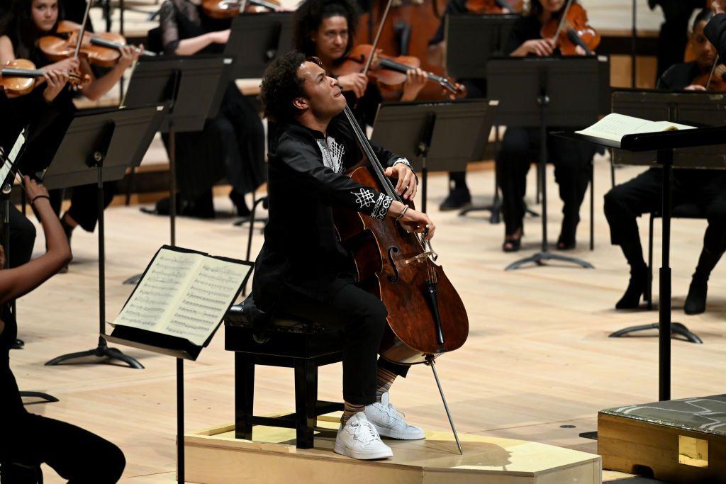 Violončelista Šeku Kane-Mejson
