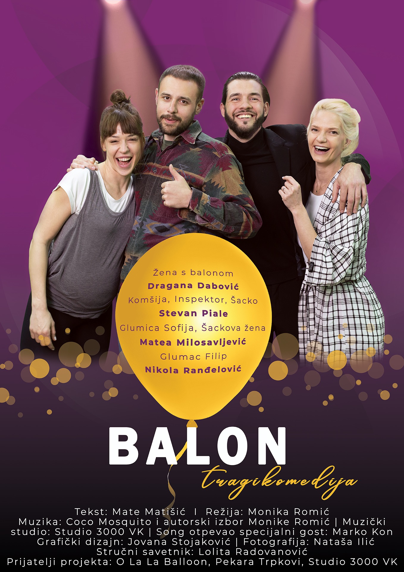 Premijera predstave „Balon" - predstava za jednu ženu 1
