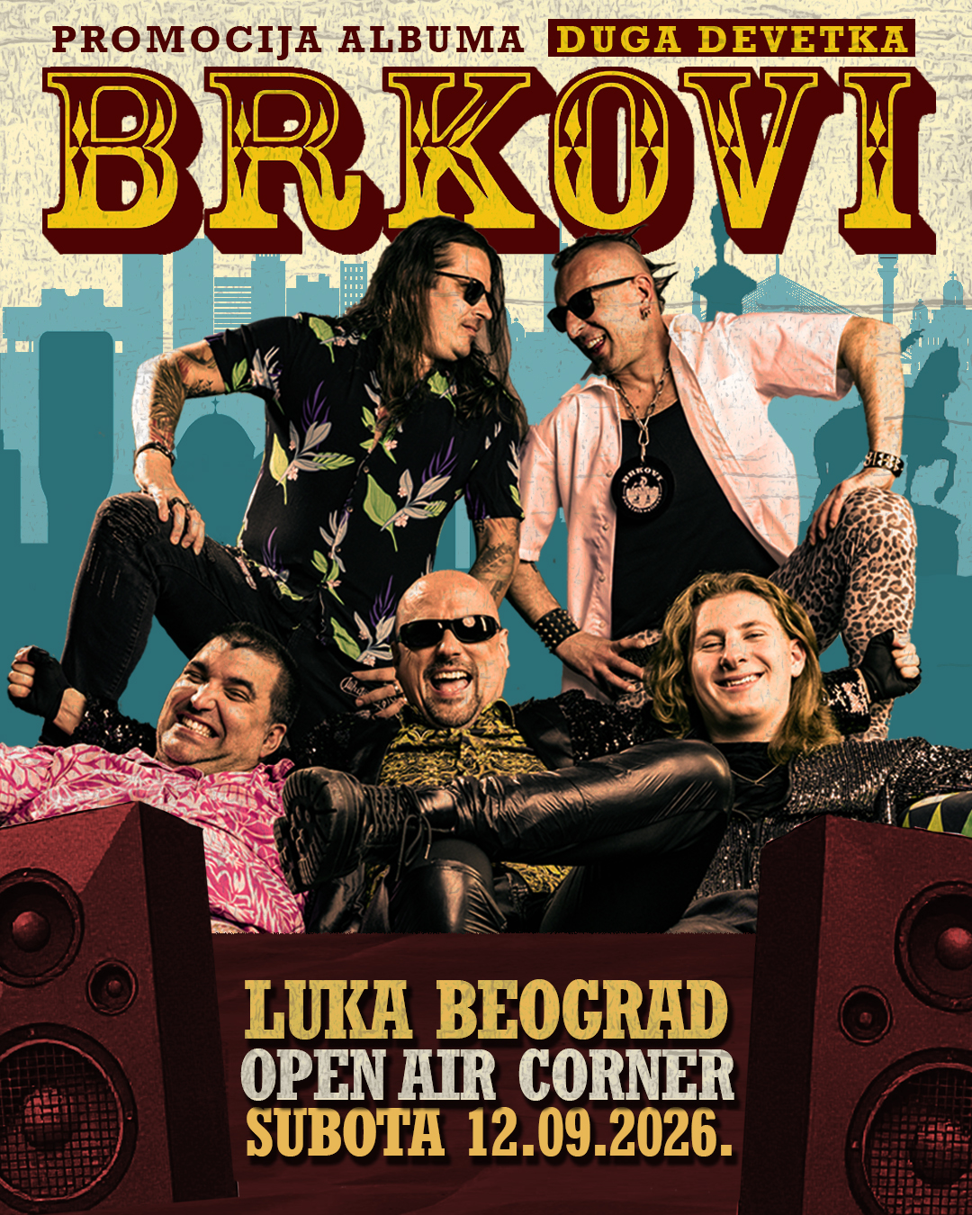 Brkovi 12. septembra u Luci Beograd: Pank, folk, velnes i sve između 1
