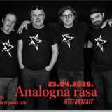 Zoran Predin i Nikola Čuturilo sa Analognom rasom u aprilu u BitefArtCafe-u 1