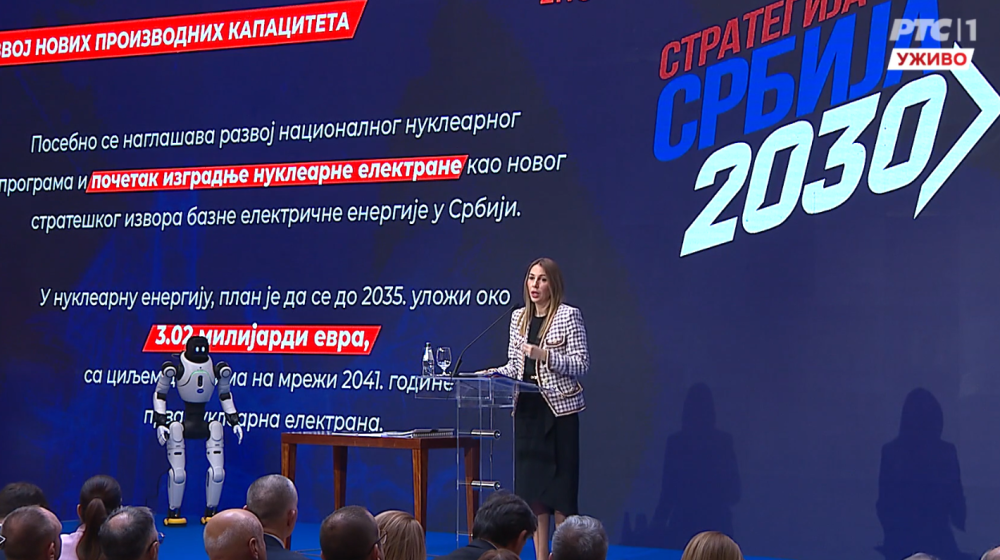 "Srbija 2030": Do 2035. godine tri milijarde evra za nuklearnu elektranu 1