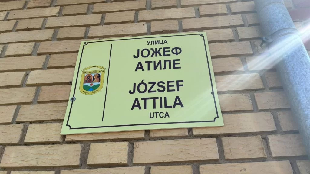 Magločistač: Nove dvojezične table u Pačiru pune pravopisnih i gramatičkih grešaka 3