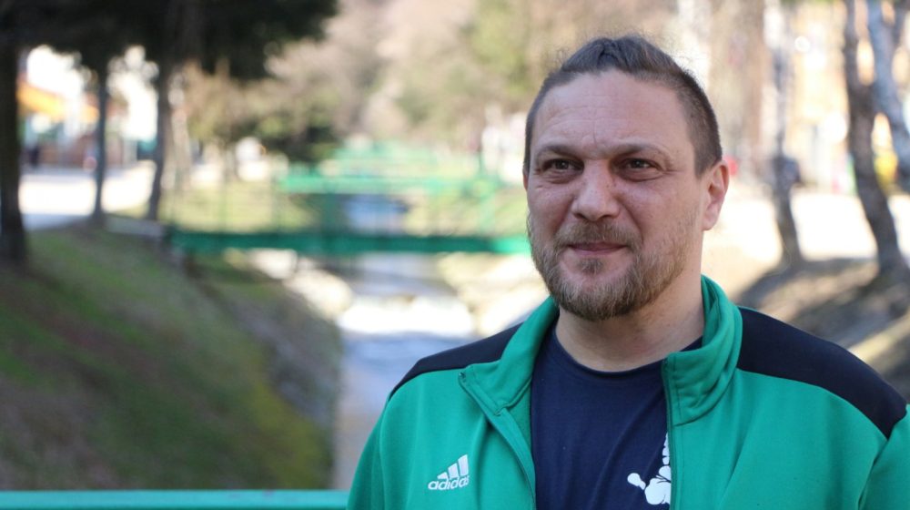 Vladimir Božić, nosilac lisre NU Dau, Majdanpek, lična arhiva