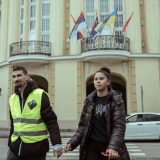 Studenti Aleksandar i Nina prepešačili 920 kilometara u humaniratnoj akciji: "Pošaljite poruke za lečenje Katarine i Nikole" 5