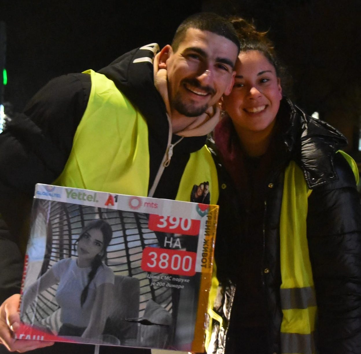 Studenti Aleksandar i Nina prepešačili 920 kilometara u humaniratnoj akciji: "Pošaljite poruke za lečenje Katarine i Nikole" 3