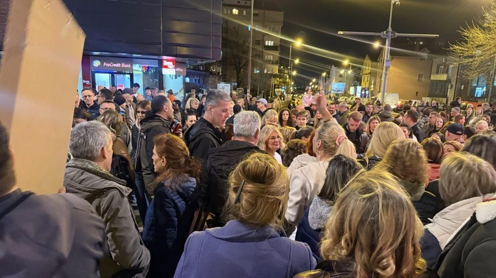 OŠ Banović Strahinja protest