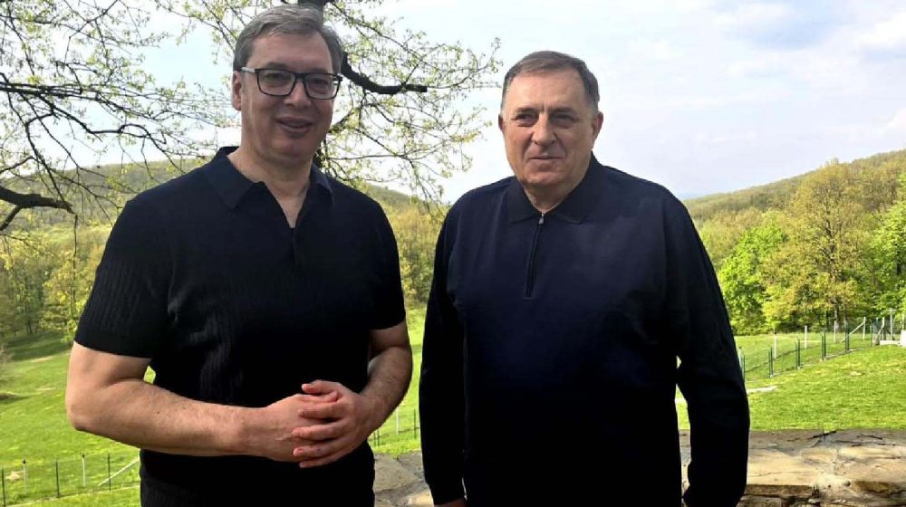 Vučić se sastao sa Dodikom 1