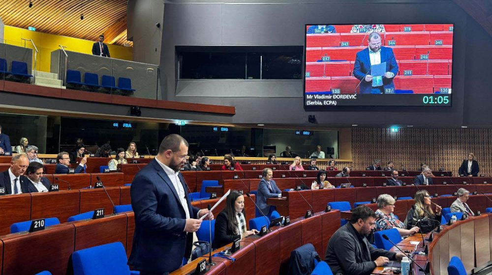 Poslanik opozicije oborio 27 amandmana vlasti na izveštaj o Srbiji u Skupštini Saveta Evrope 11