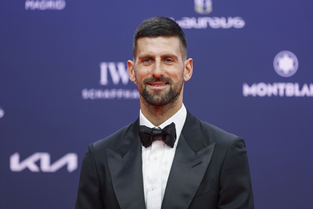 Novak Đoković na Laureus dodeli nagrada, Foto: EPA/MARISCAL