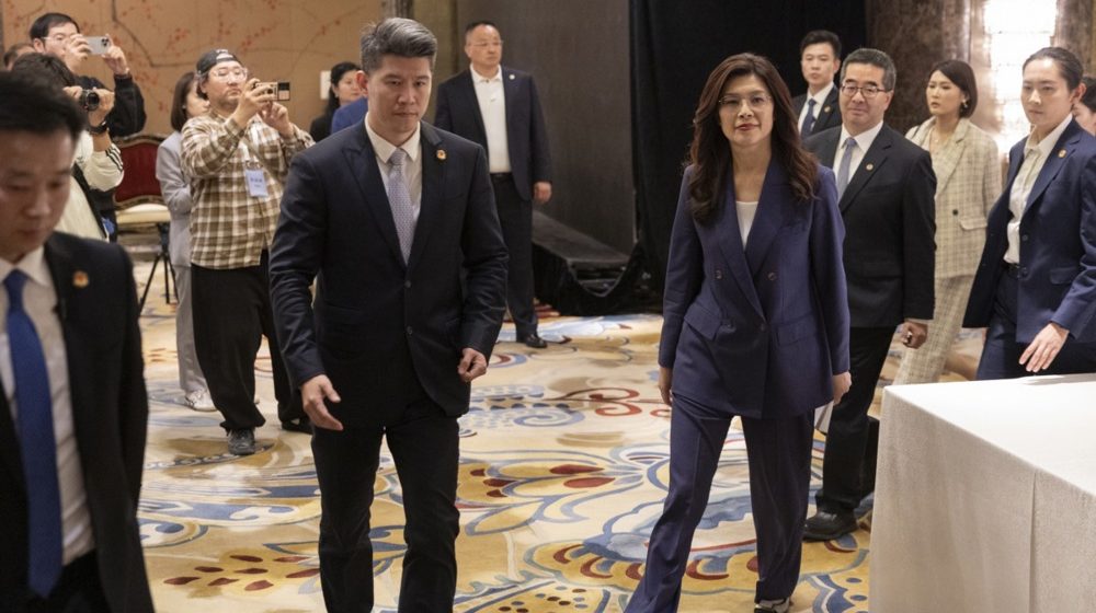 "Današnji svet daleko od mira, a mir je utoliko dragoceniji": Si Đinping sa liderkom opozicije Tajvana 1