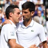 Novak Đoković i Roberto Bautista Agut, Foto: EPA/ANDY RAIN EDITORIAL USE ONLY/NO COMMERCIAL SALES