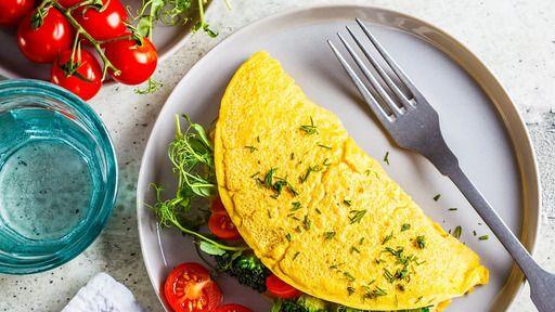 Maštovita rešenja za veganska jaja 3 Kajgana na tanjiru