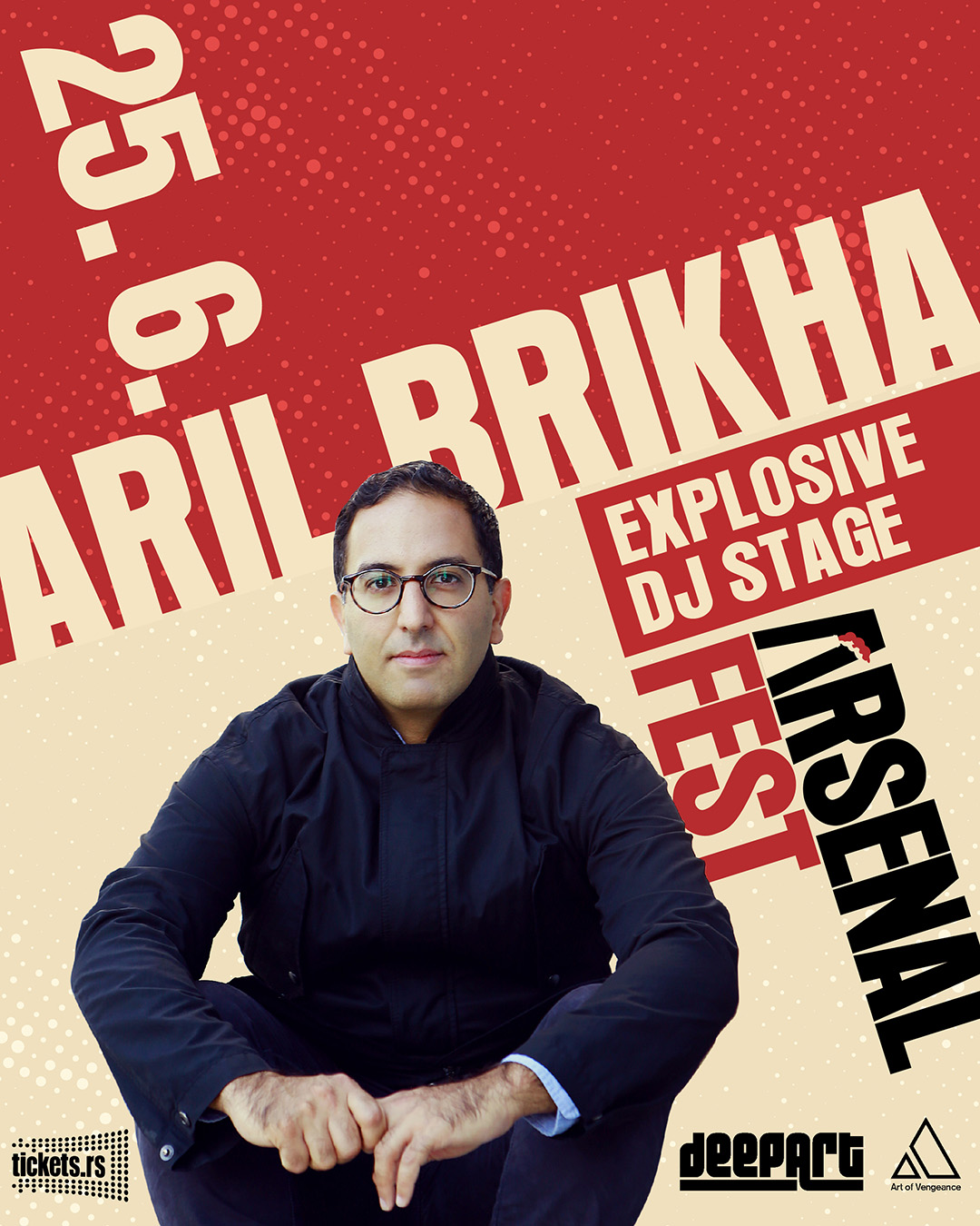 Timo Maas, Tom Novy i Aril Brikha na Explosive DJ Stage-u Arsenal Festa 2026 1