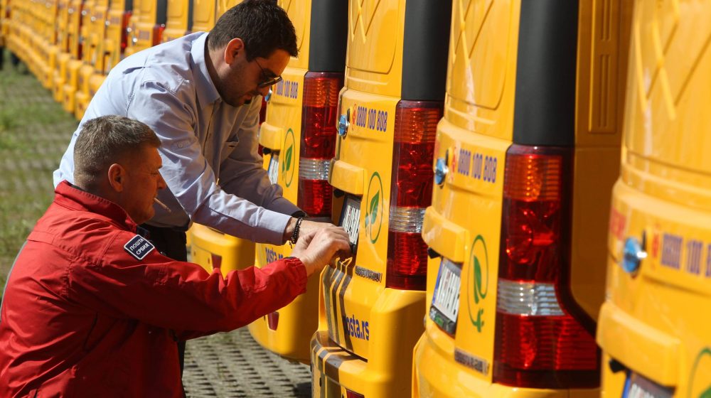 Pošta Srbije predstavila novih 100 električnih dostavnih vozila 1