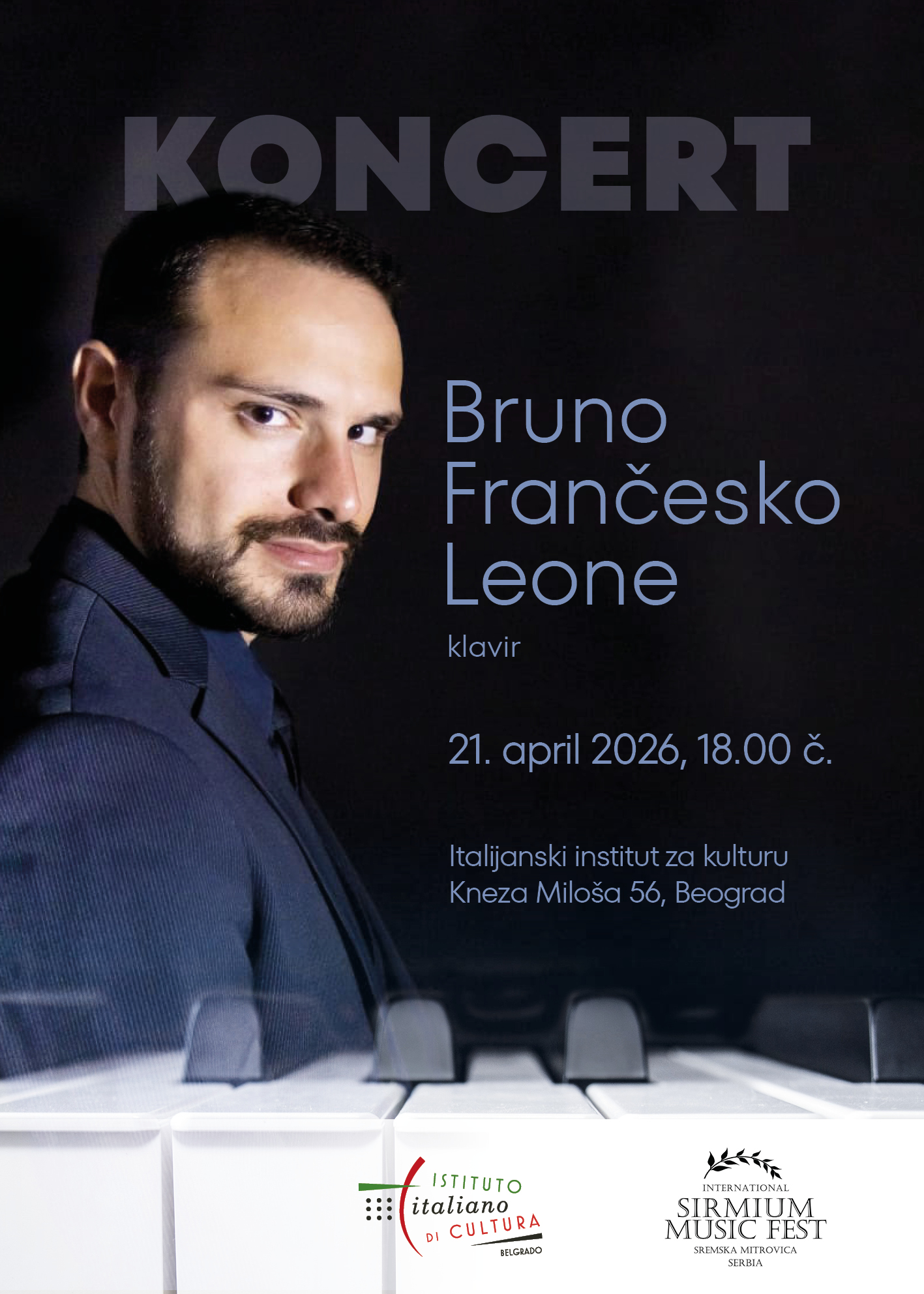 Koncert pijaniste Bruna Frančeska Leonea 1
