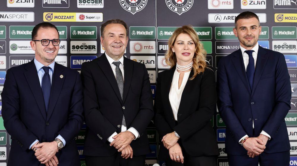 FK Partizan - Predrag Mijatović, Rasim Ljajić, Milka Forcan i Danko Lazović