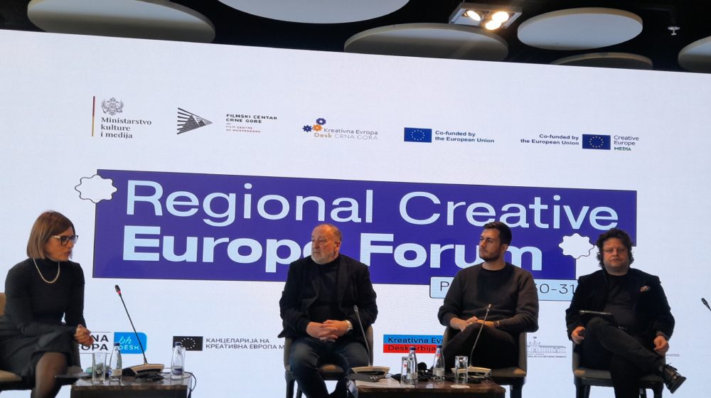 Crnogorska kinematografija u usponu, Herceg Novi među velikim svetskim festivalima, a naš režim razara srpski film: U Podgorici održan Regionalni forum Kreativna Evropa 1
