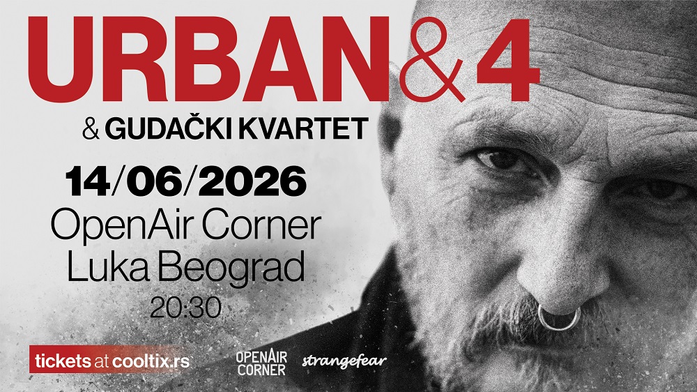 Urban&4 sa gudačkim kvartetom 14. juna u Luci Beograd 1