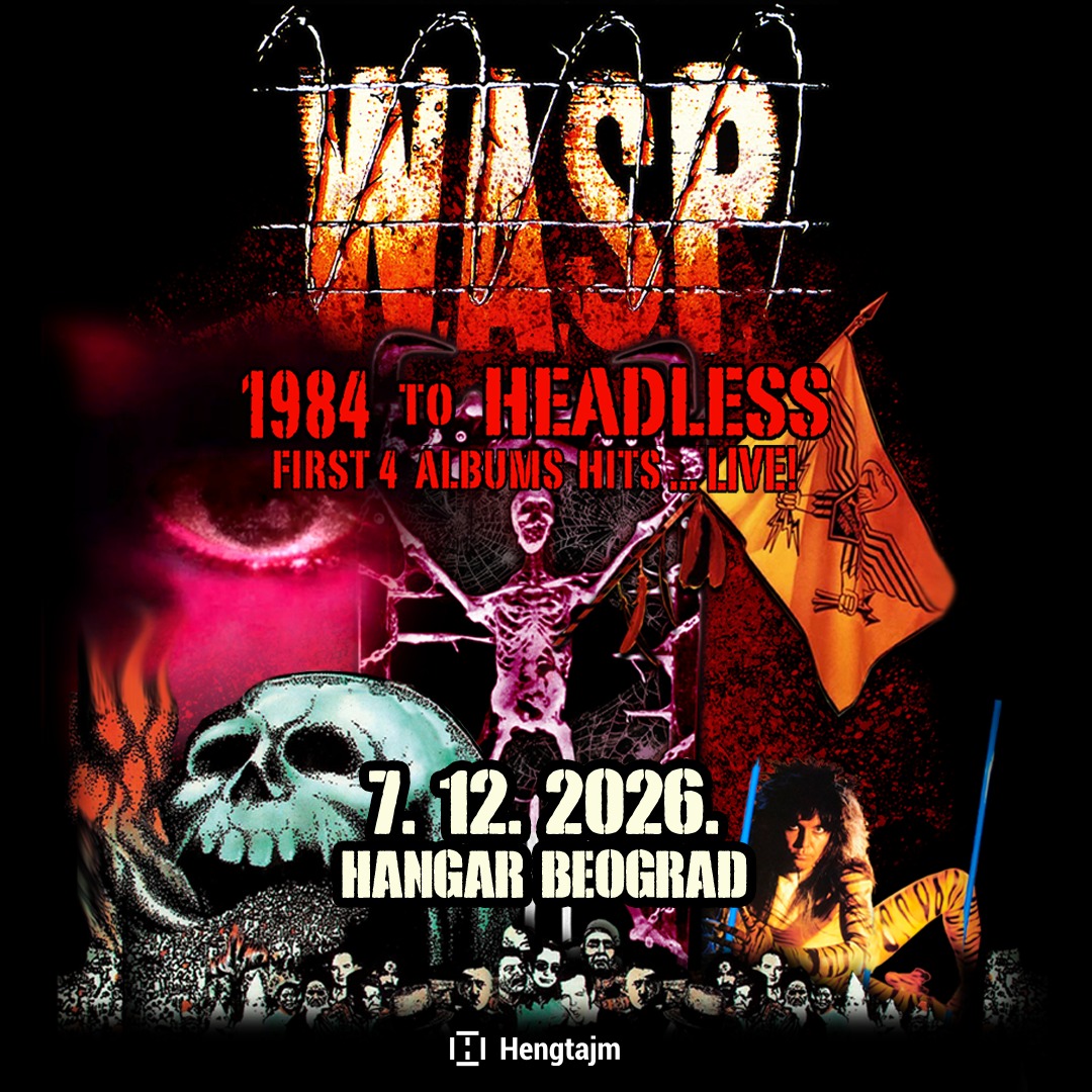 W.A.S.P. se vraća u Beograd početkom decembra i svira prva četiri albuma 1