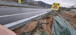 Inženjer poziva na hitnu sanaciju na deonici auto-puta Pakovraće-Požega: "Klizišta i pukotine na nadvožnjaku, a ispod asfalta gurani glina i šljunak" (FOTO/VIDEO) 2