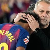 Lamin Jamal dao gol iz penala i povredio samog sebe 12