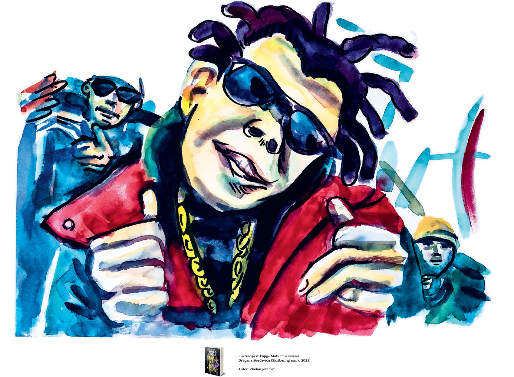 Ilustracije Vladana Jeremića za Malu crnu muziku (FOTO) 5 Ilustracije Vladana Jeremića za Malu crnu muziku (FOTO) 5