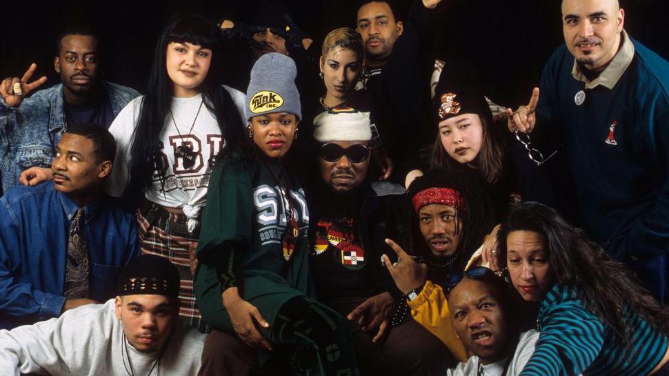 Afrika Bambata sa ekipom Zulu Nacije 10 februara 1995. u Njujorku