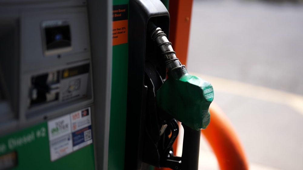 gas nafta pumpe