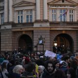 Studenti u Nišu: Skup podrške za kolege ispred Filozofskog fakulteta 13