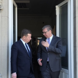 Vučić i Okamura razgovarali o svim temama od interesa za Srbiju i Češku, mediji pišu ko je Vučićev sagovornik 6
