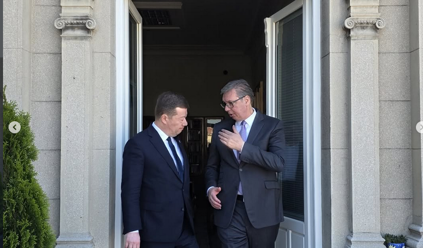 Vučić i Okamura razgovarali o svim temama od interesa za Srbiju i Češku, mediji pišu ko je Vučićev sagovornik 1