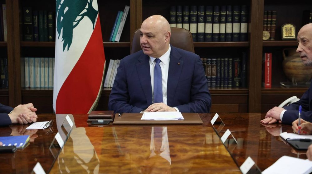 Žozef Aun, predsednika Libana