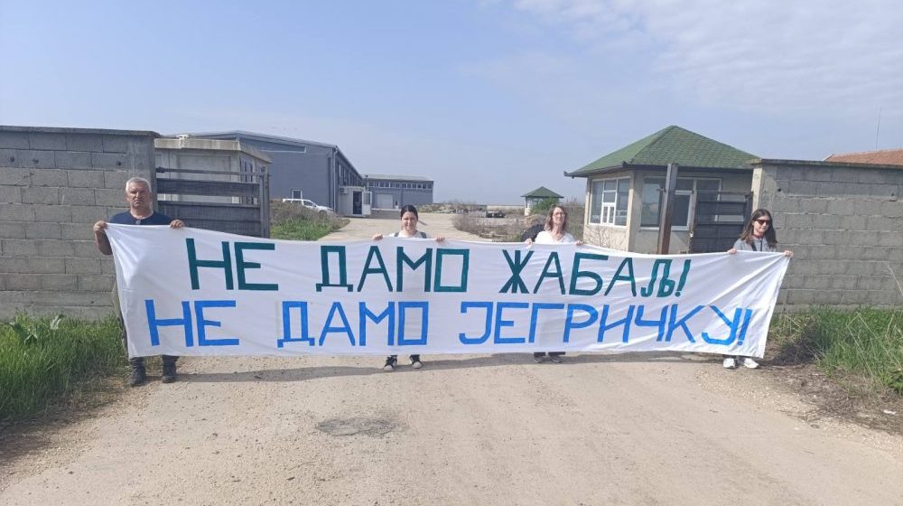 Ekološki skup u Žablju zbog najave otvaranja skladišta otpadnih guma: "Studija uticaja na zdravlje ljudi i zaštitu prirode ulepšava stvarnost" 1