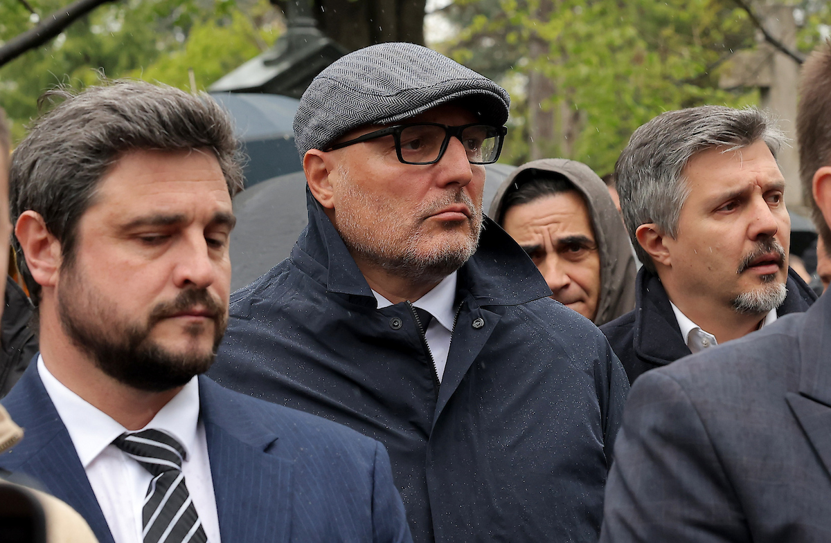 Duško Vujošević sahranjen u Aleji zaslužnih građana na Novom groblju 8 Dusko Vujosevic Sahrana, Foto: Pedja Milosavljevic / STARSPORT © )