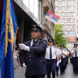 Pripadnici MUP-a prodefilovali Knez Mihailovom ulicom do Kalemegdana (FOTO) 5