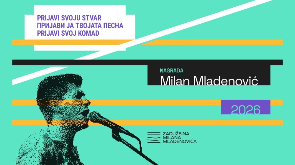 nagrada milan mladenović 2026
