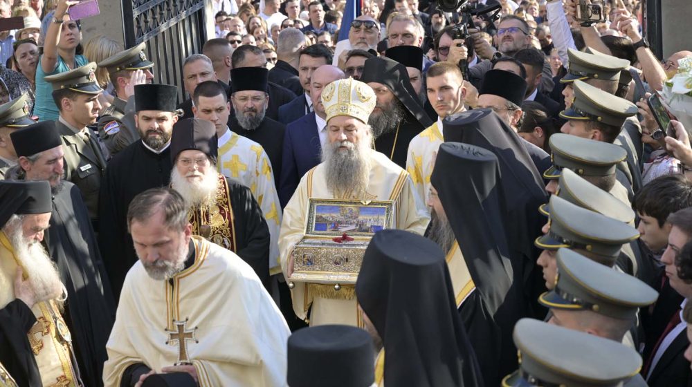 Patrijarh Porfirije: Časni pojas Presvete Bogorodice odlazi, ali... 7