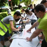 Uoči skupa na Slaviji, studenti i građani na više mesta, policija uglavnom oko Skupštine 2