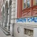 Prekriveni grafiti kod Rektorata u Beogradu 2